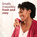 Downy Cozy Collection cherry and vanilla scent crystals container display