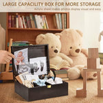 Shinlar newborn keepsake set including ink pad and milestone cards