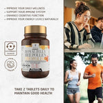Bee And You authentic USA imported bee pollen tablets ingredients label