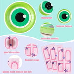 Disposable party tableware set with monster design