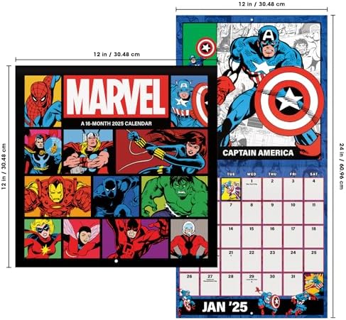 2025 Marvel Comics Wall Calendar - Image 8
