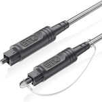 EMK Digital Optical Audio Cable front view showing connector