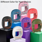 Durable silicone travel holder case for portable speaker back view