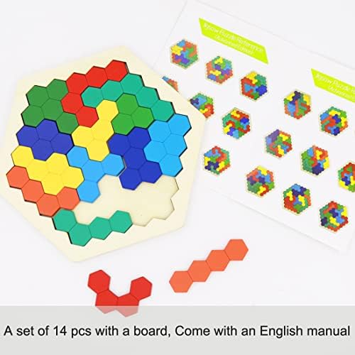 Two pack wooden intelligence brain teaser toy set with packaging and detailed solution instruction booklet.