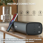Saiyin 17 inch soundbar connected to gaming console setup