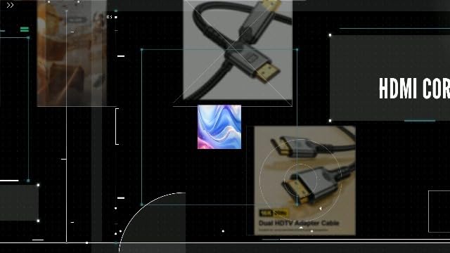 DERSUR 16K HDMI 2.2 cable angled view highlighting robust metal alloy housing.