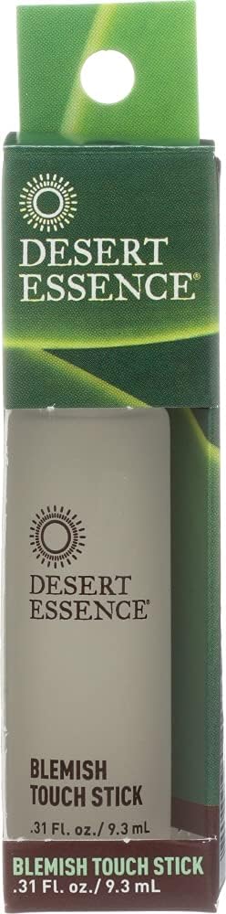Desert Essence tea tree oil blemish touch stick front view packaging