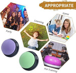 Pelteflu 30 second recordable pet training buzzer close up