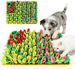 Mylifesion Snuffle Mat flat surface floral design