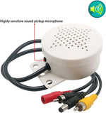Vanxse security camera microphone side profile