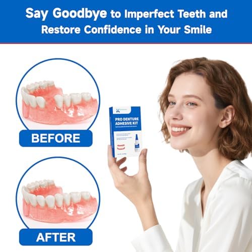 Step-by-step components of the Kedicare professional dental repair set