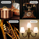 Goddard's professional metal polishing compound for copper kitchen sinks and faucets.