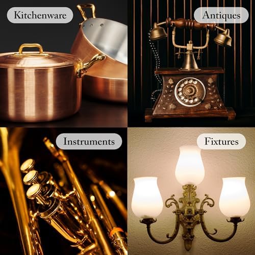 Goddard's professional metal polishing compound for copper kitchen sinks and faucets.