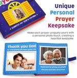 Urban Kiddy baby prayer book packaged for christening gift giving.