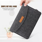 MoKo premium sleeve bag back view displaying clean minimalist solid pattern design