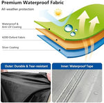 Silver coated interior lining of dog kennel cover providing ultraviolet sun protection