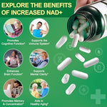 High potency liposomal NAD supplement bottle