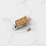 Electric guitar replacement slide switch installed view