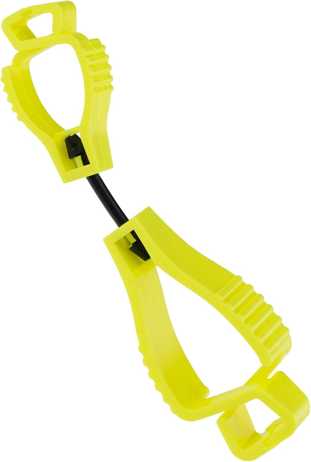 Glove Guard high vis yellow clip front view safety accessory
