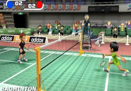 Back packaging of Deca Sports for Wii highlighting the ten different featured sports simulation modes.