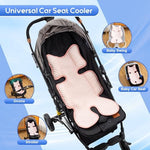 Kaseeous baby cooling mat showing dual-sided fabric design