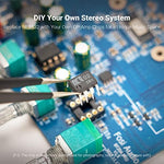 Fosi Audio BT20A Pro high fidelity home audio stereo receiver components and power supply kit