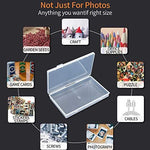 Close up of 4x6 inch inner photo storage container
