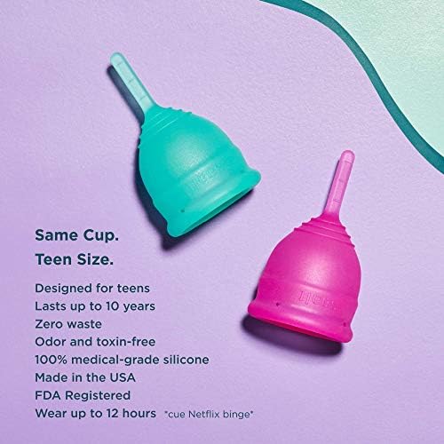 Soft and flexible Wild Rose silicone cup being held to show texture.
