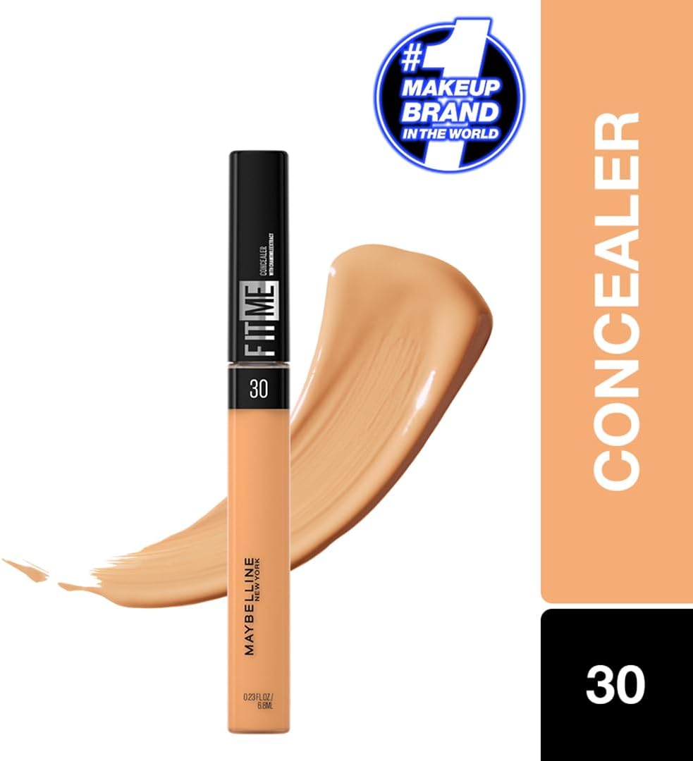 Maybelline Fit Me Concealer complete product packaging