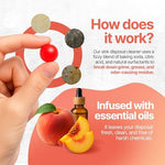 Perfa garbage disposal odor eliminator close up