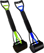 High tech lightweight pet waste jaw scooper lifestyle image