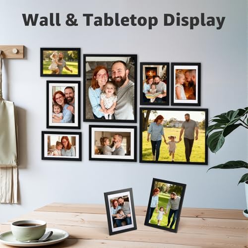 Giftgarden romantic anniversary gift frame set packaging layout showing individual protective wrapping.