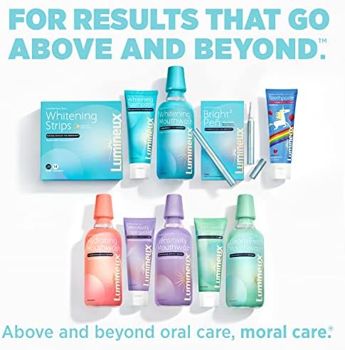 Lumineux Kids Toothpaste packaging highlighting natural ingredients and dentist formulated seal