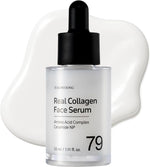 Tosowoong Real Collagen Serum bottle and Copper Peptide 12 Cream tube displayed together on a clean surface.