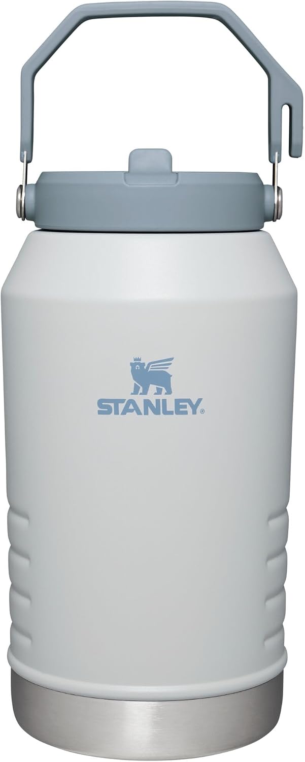 Stanley IceFlow Flip Straw Jug with Handle 64 oz| Twist On Lid and Flip Up Straw | Leak Resistant for Travel and Sports | Insulated Stainless Steel | BPA-Free | Rose Quartz - Image 9
