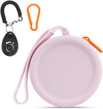 WALLFID Silicone Dog Treat Pouch Small Bag,with Pet Training Clicker,Walking Bag for Dog and Cat, Pocket Size, Easy to Clean, Odorless, Zipper Design,Moisture-Proof,Travel Walking Bag.(Sky Blue) - Image 14