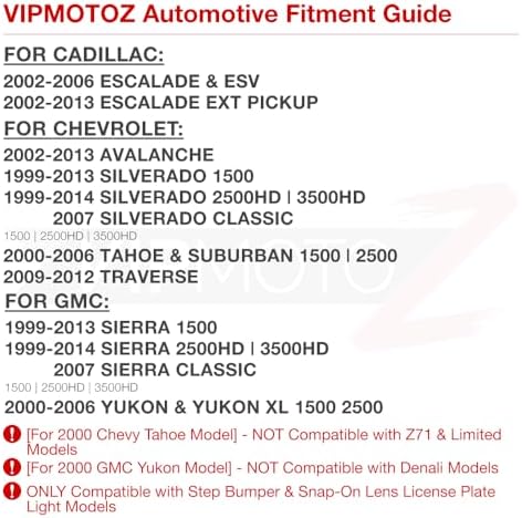 VIPMOTOZ ultra bright replacement lamps unboxed for Cadillac Escalade upgrade.