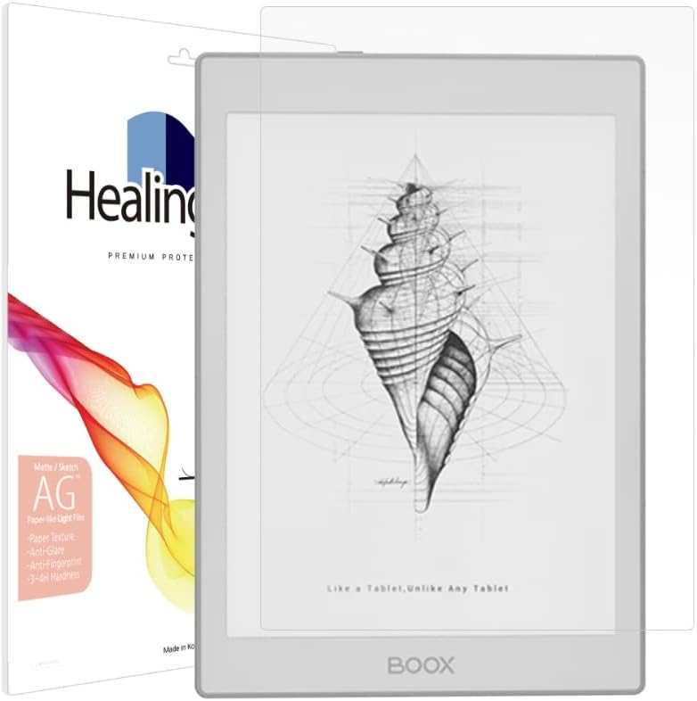 Healing Shield screen protector for Onyx Boox Nova Air 2 front view