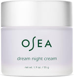 OSEA Dream Night Cream 1.9 Ounce jar front view showing packaging for authentic anti aging skin care