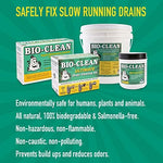 Authentic USA imported Bio-Clean bacteria blend for removing hair and grease clogs.