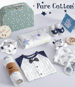 Golray gender reveal infant welcome hamper gift presentation with included greeting card