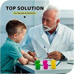 Srenta baby deciduous tooth storage container set highlighting the durable non toxic plastic material construction.