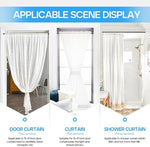 ZipGlo spring loaded tension rod installed in window frame
