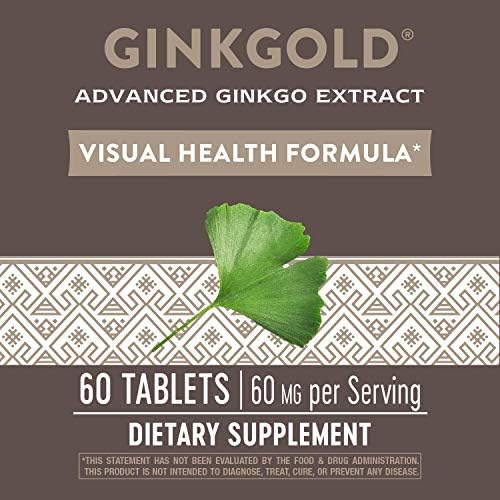 Nature's Way, Ginkgold Eyes, 60 Vegan Tablets (Pack of 4) - Image 6