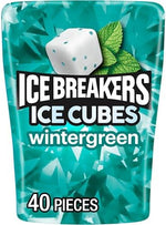 Ice Breakers Ice Cubes Sugar-Free Gum 3.24 oz. - 40 pcs - Wintergreen - Image 2