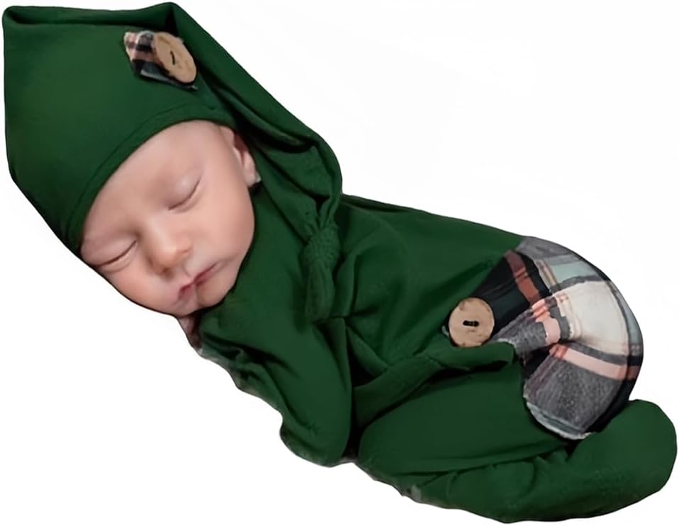 Vedory newborn baby winter photography costume full set