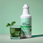 Natures Sunshine Liquid Chlorophyll 16 Fluid Ounce bottle label details