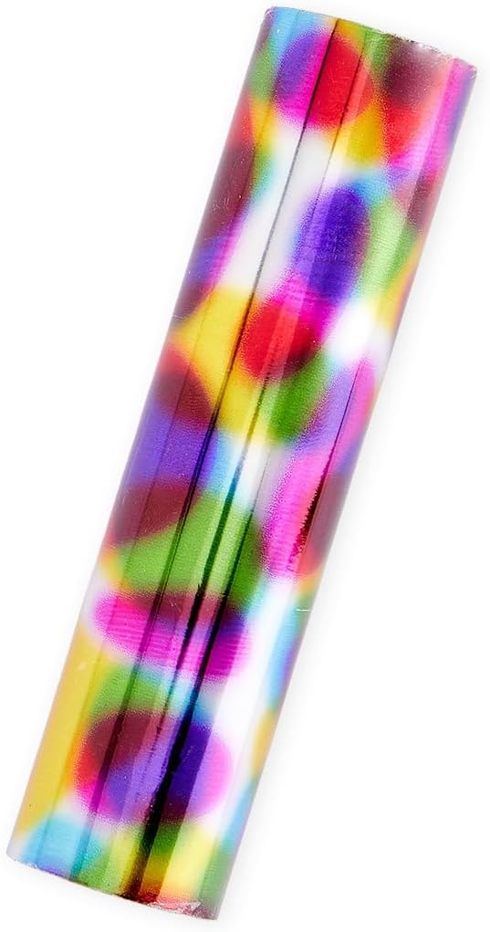 Spellbinders hot foil roll positioned for paper crafting