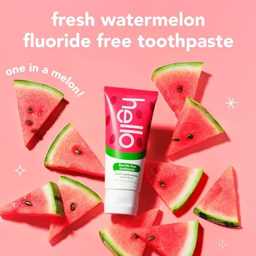 Hello brand vegan and SLS free children's toothpaste packaging