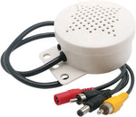 Vanxse mini amplifier microphone front view for CCTV